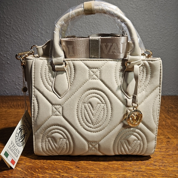 Valentino Orlandi Handbags - Valentino Orlandi Quilted Tote Bag, Vegan Leather NWT